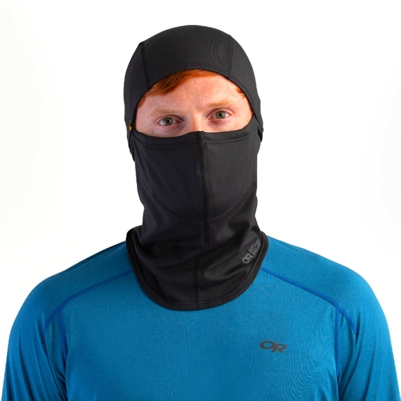 Outdoor Research Essential Midweight Balaclava Kit, L/XL, Black. - Picture 5 of 8